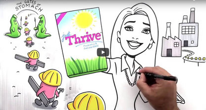 Just Thrive Probiotic & Antioxidant 100% Spore-Based Digestive Support